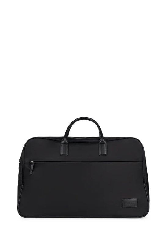 OSLO NYLON WEEKENDER BAG BLACK