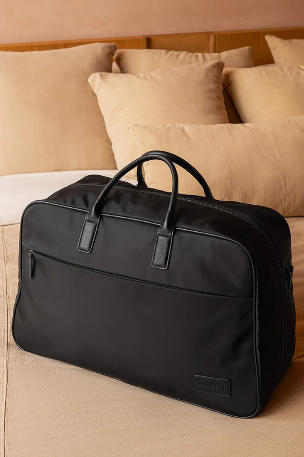 OSLO NYLON WEEKENDER BAG BLACK
