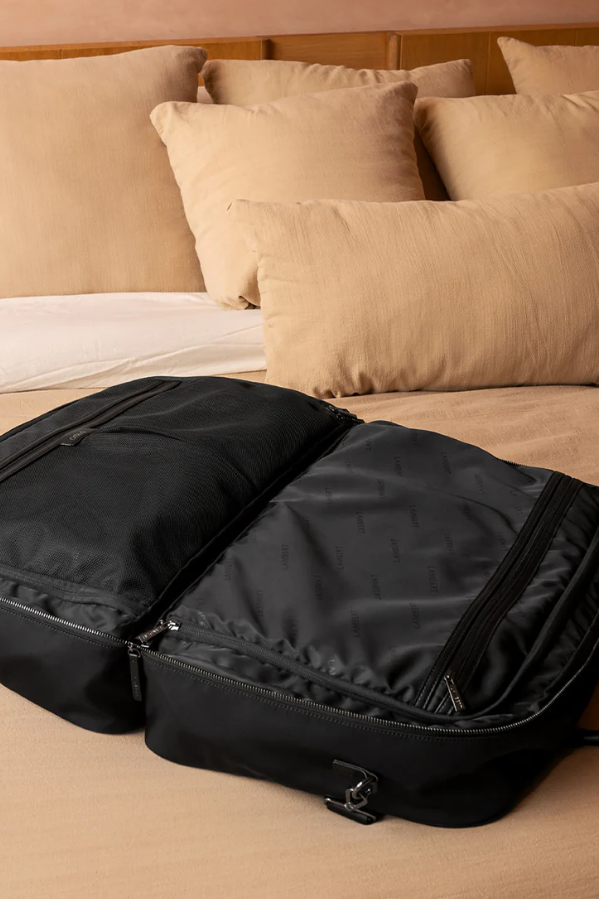 OSLO NYLON WEEKENDER BAG BLACK