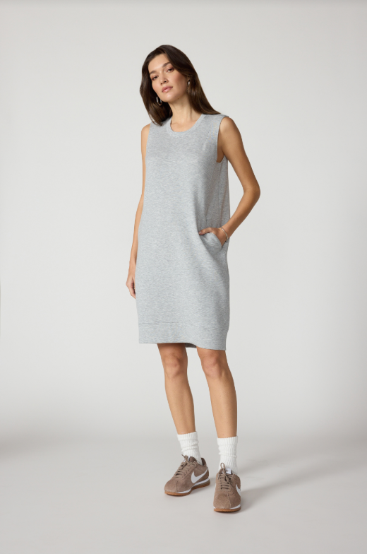 DREAMWEAVE DRESS CONCRETE