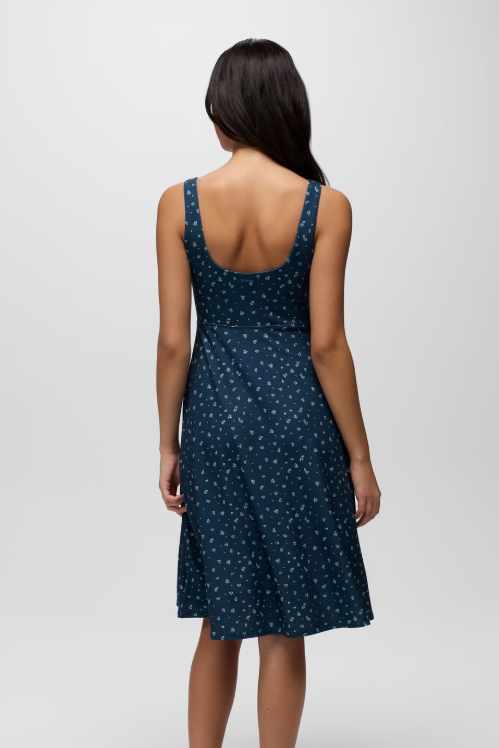 CORRINE DRESS BLUFF BLUE