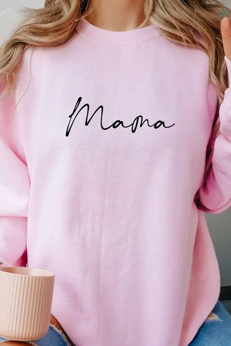 MAMA SWEATSHIRT PINK