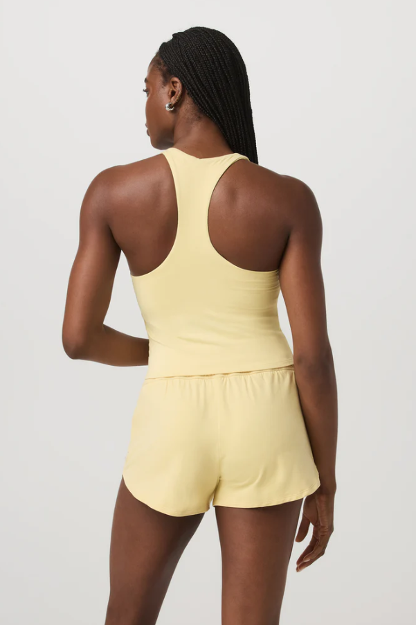 HALO PERFORMANCE CROP TANK 2.0 LEMON SNAP