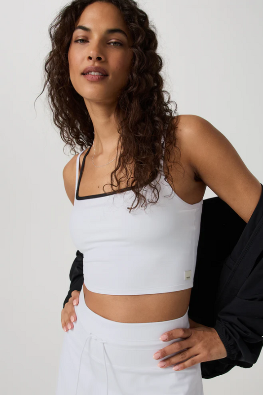 DAILY LAYERED TANK WHITE