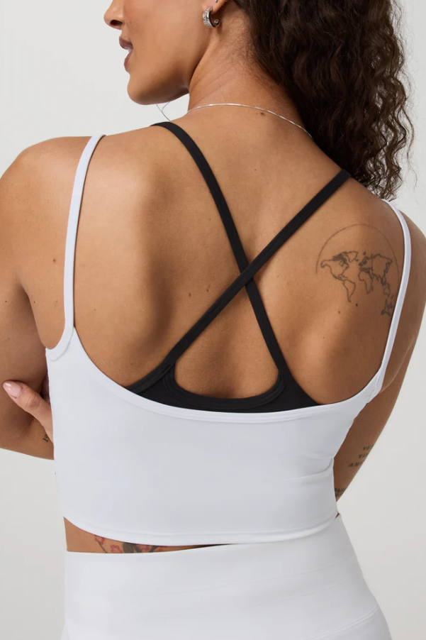 DAILY LAYERED TANK WHITE