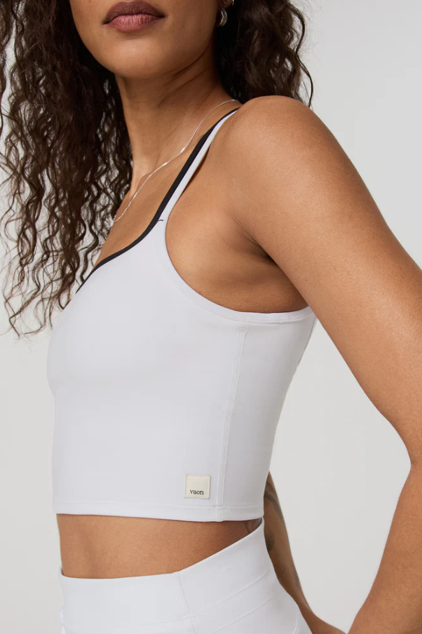 DAILY LAYERED TANK WHITE