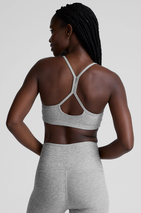 SLIM RACERBACK BRA SILVER MIST