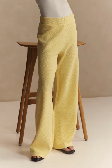 MOON CLASSIC FLARED PANT VANILLA