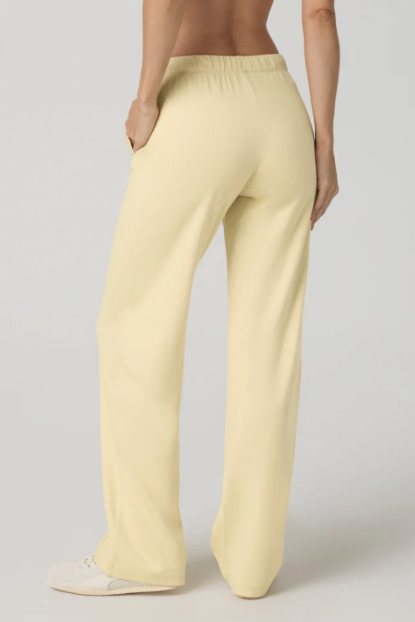 HALO MODERN STRAIGHT PANT LEMON SNAP