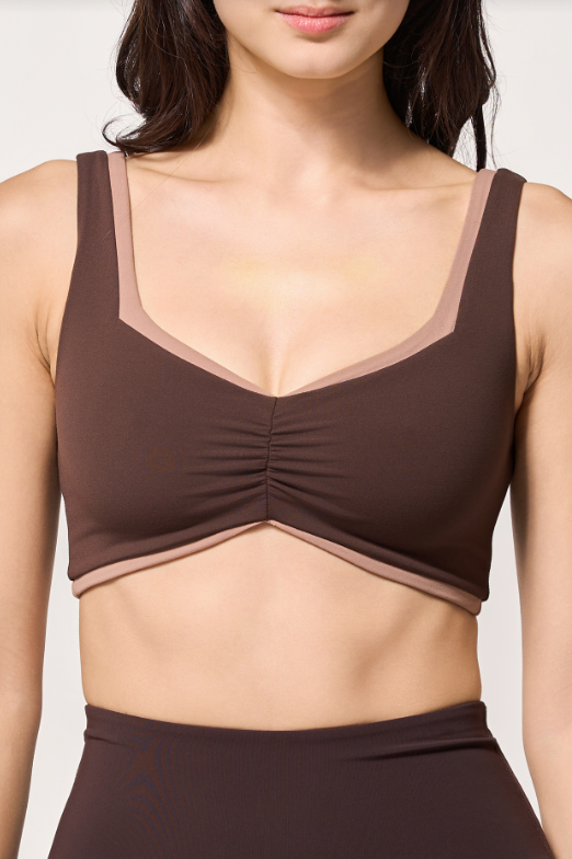 CLOUD TWO TONE BRA JAVA/BROWNIE