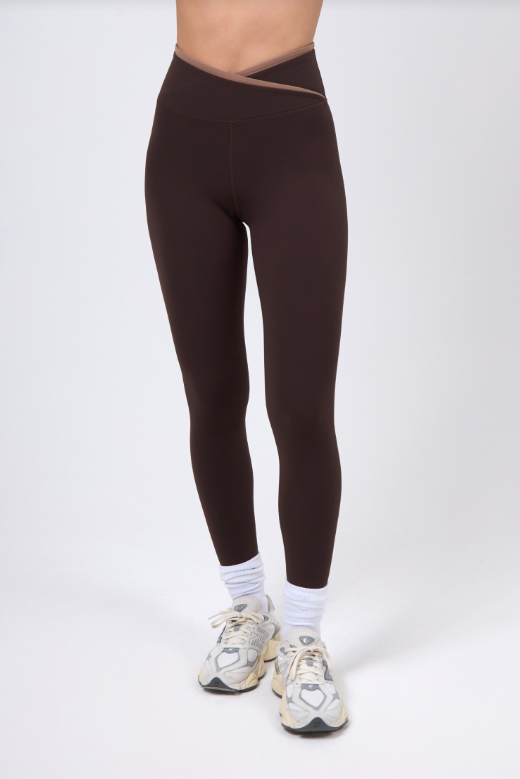CLOUD TWO TONE LEGGING JAVA/BROWNIE