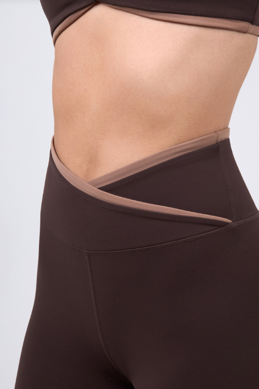 CLOUD TWO TONE LEGGING JAVA/BROWNIE