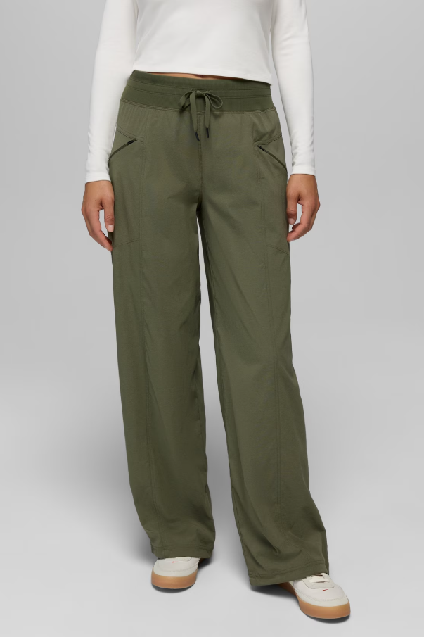KOEN WIDE LEG PANT CARGO GREEN