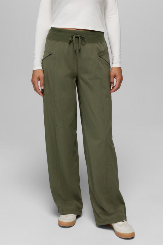 KOEN WIDE LEG PANT CARGO GREEN