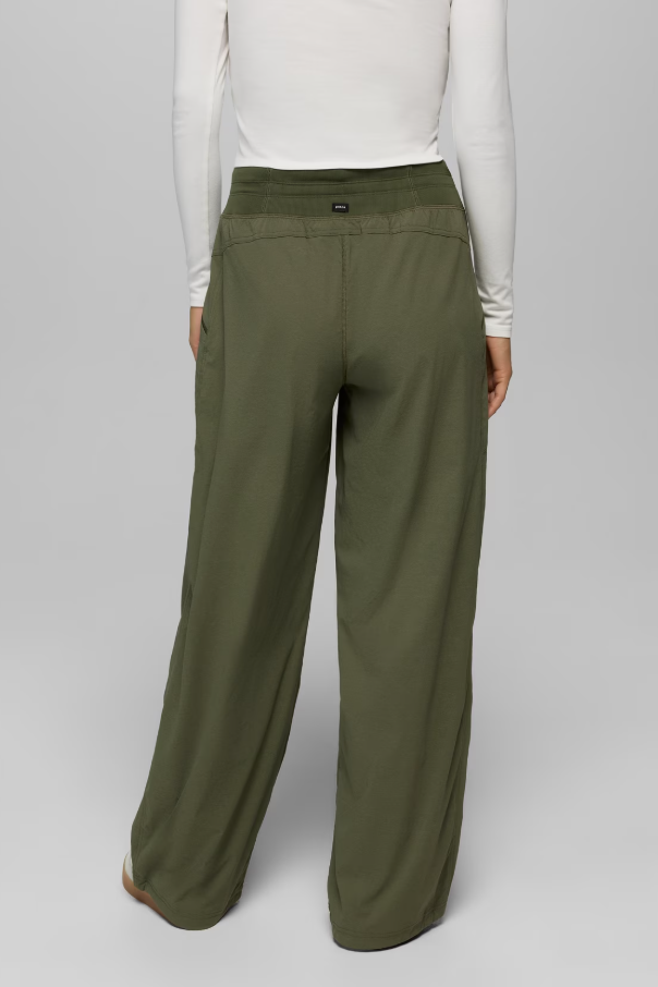 KOEN WIDE LEG PANT CARGO GREEN