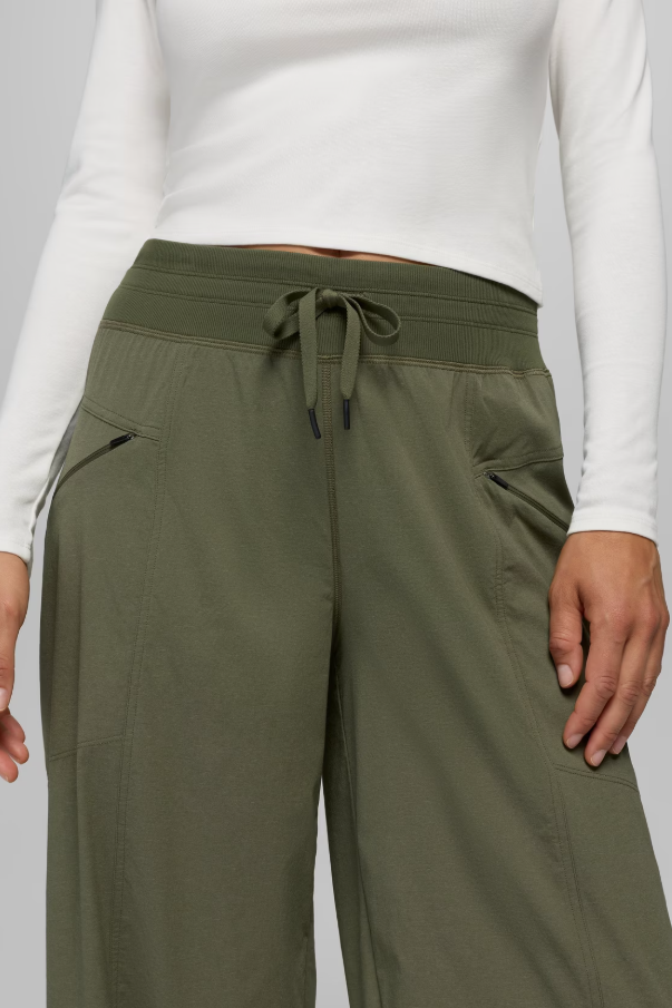 KOEN WIDE LEG PANT CARGO GREEN