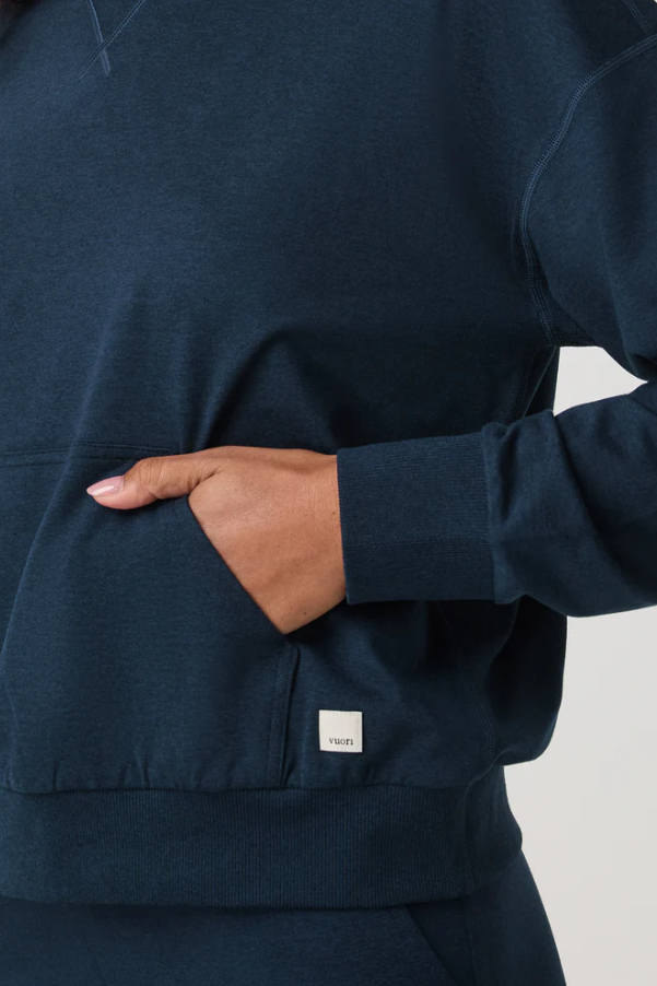 HALO MODERN PULLOVER HOODIE BLUE COAST HEATHER