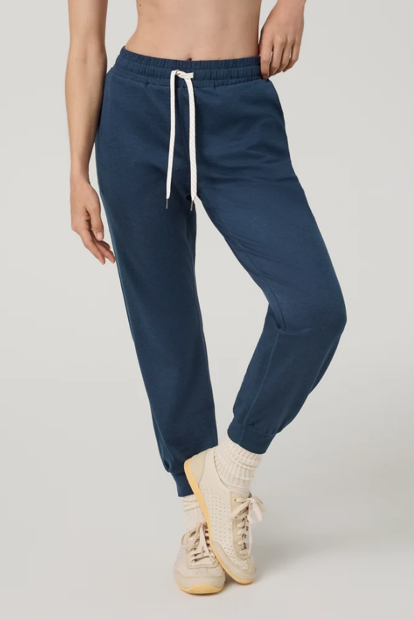 PERFORMANCE JOGGER BLUE COAST HEATHER