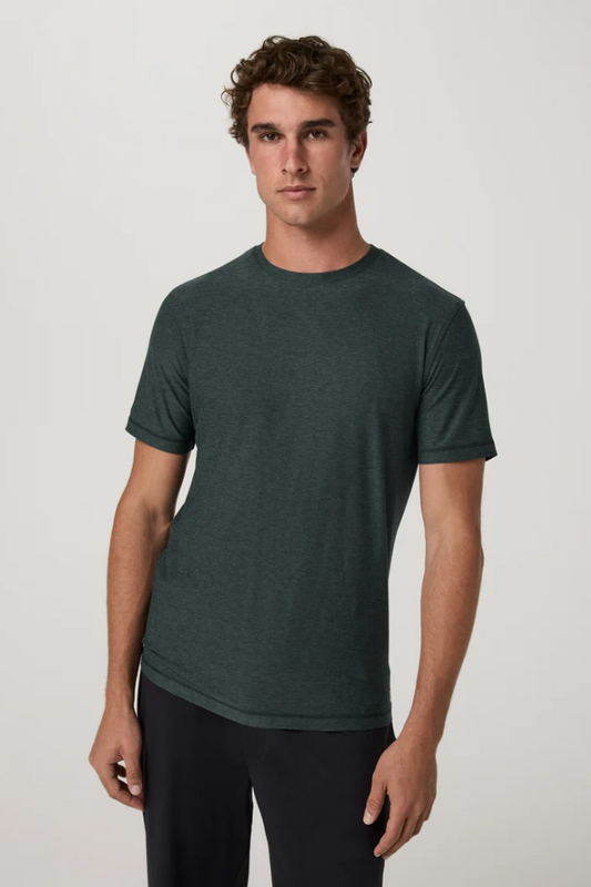 STRATO TECH TEE HEMLOCK HEATHER