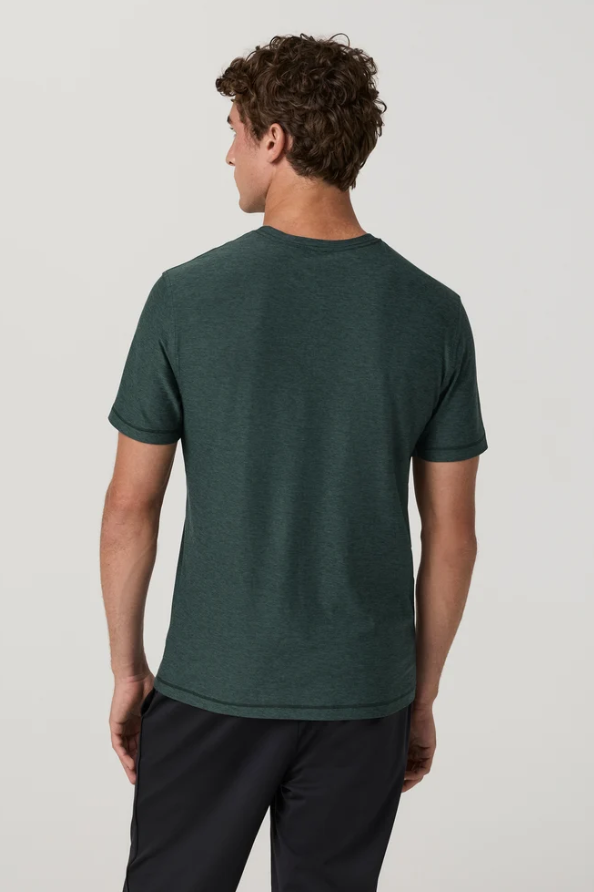 STRATO TECH TEE HEMLOCK HEATHER
