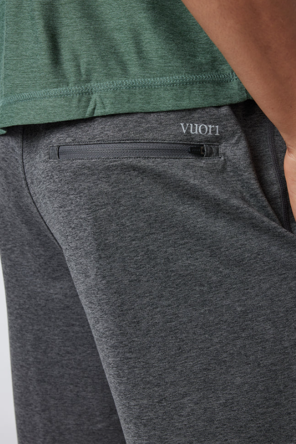 SUNDAY PERFORMANCE SHORT 8" CHARCOAL HEATHER