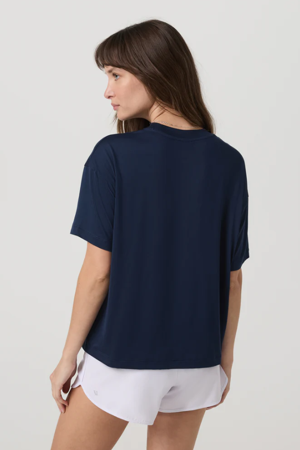 ENERGY CLASSIC TEE BLUE COAST HEATHER