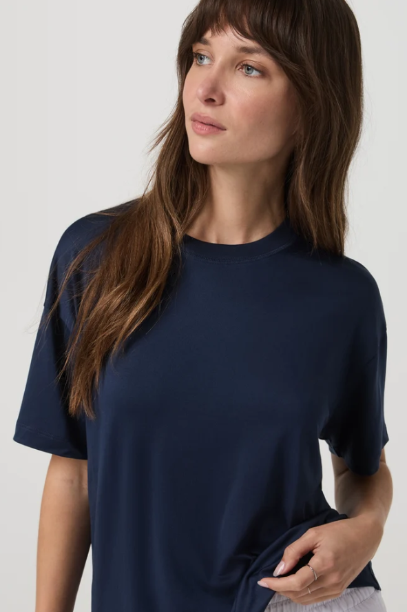 ENERGY CLASSIC TEE BLUE COAST HEATHER