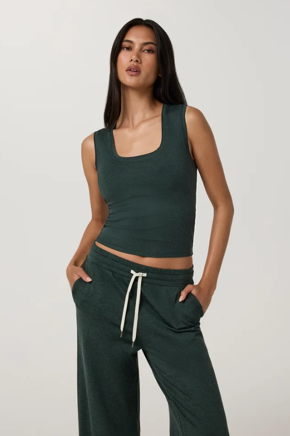 HALO ESSENTIAL SCOOP TANK HEMLOCK HEATHER