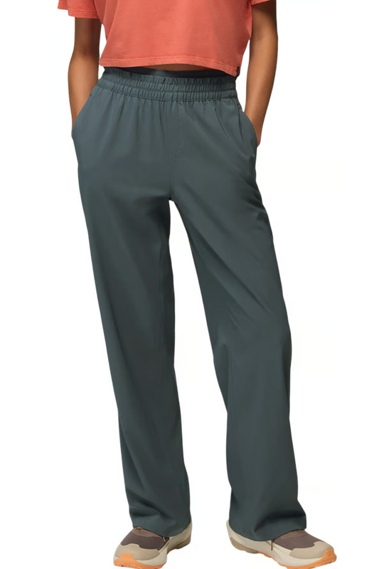 WONDERLAND ROCKS WIDE LEG PANT GREY BLUE