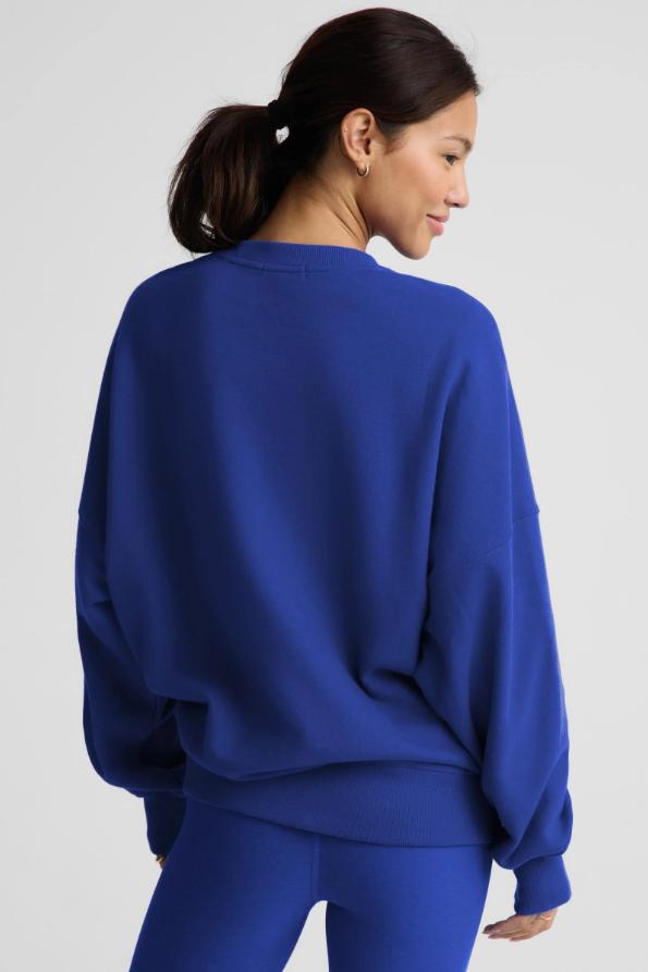 LUXEFLEECE 2.0 OVERSIZED CREWNECK ULTRA BLUE