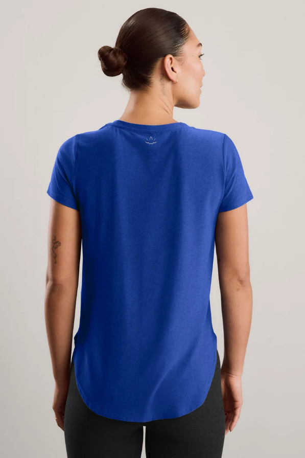 ON THE DOWN LOW TEE ULTRA BLUE
