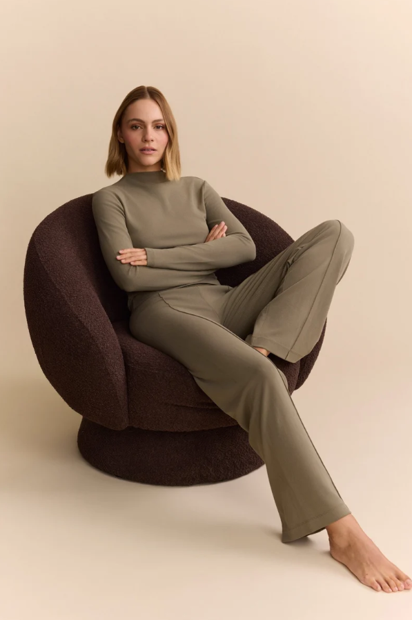 FOREST FLARED PANT KHAKI