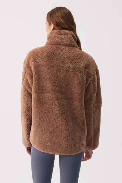 NADINE SHERPA JACKET MINK