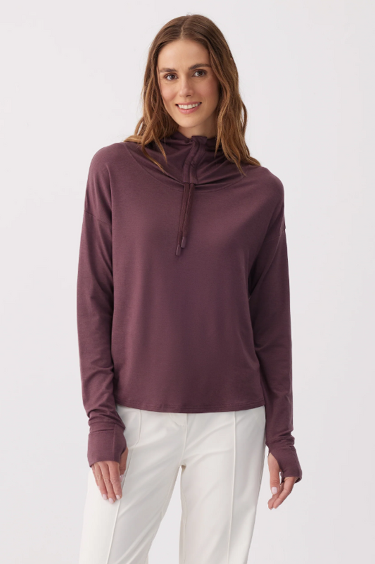 DYNAMIC HOODIE MULBERRY