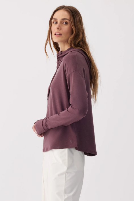 DYNAMIC HOODIE MULBERRY