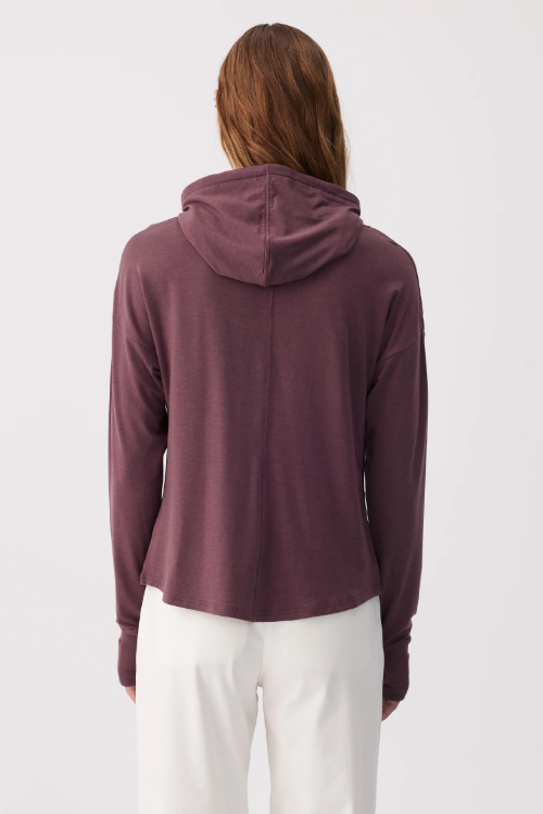 DYNAMIC HOODIE MULBERRY