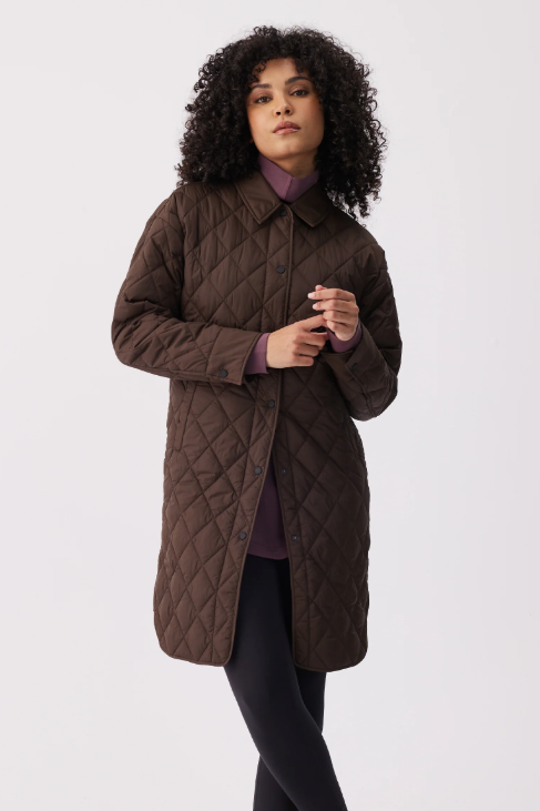 AVRIL INSULATED SHACKET ESPRESSO
