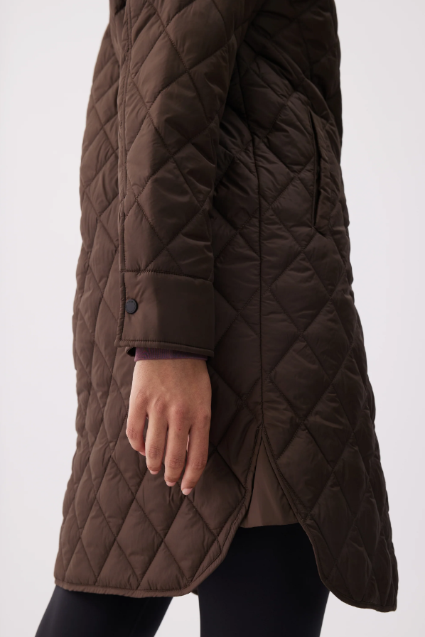 AVRIL INSULATED SHACKET ESPRESSO
