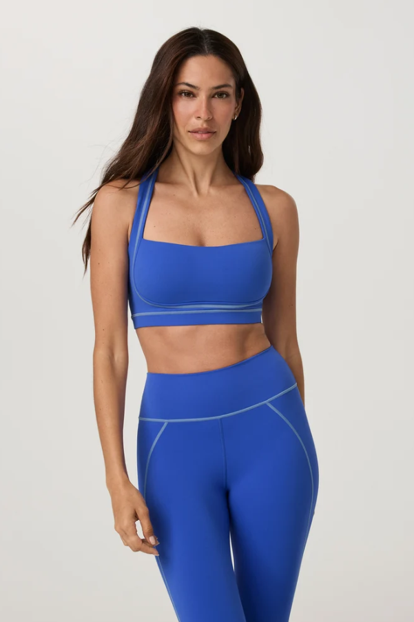 ALLTHEFEELS LINEWORK BRA ELECTRIC BLUE