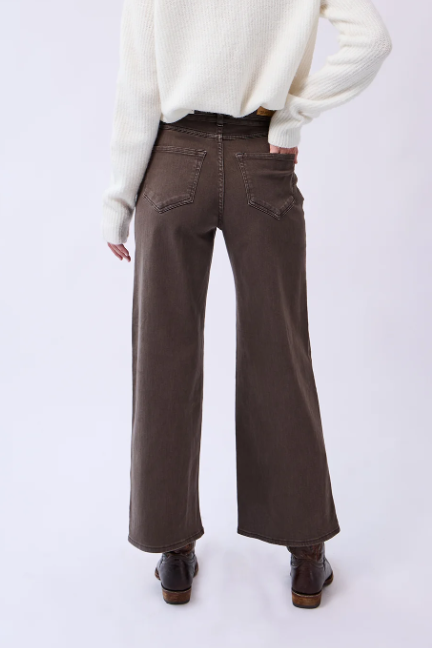 LILY WIDE LEG JEAN CHALET