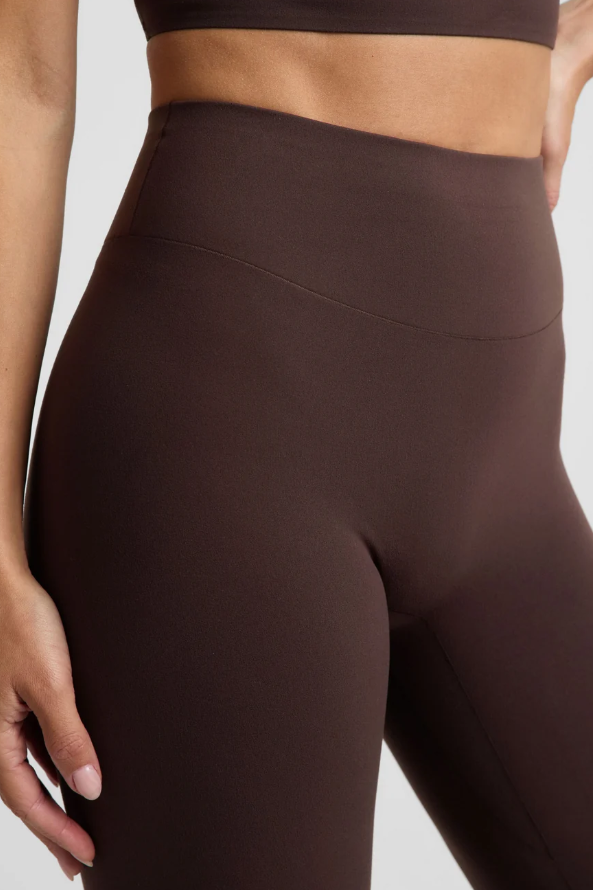 GLOWZONE MIDI LEGGING COCOA PLUM