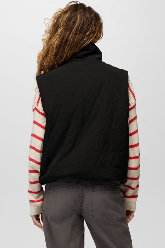 ENCINITAS REVERSIBLE VEST BLACK