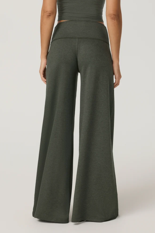 HALO EASY WIDE LEG PANT ARMY HEATHER