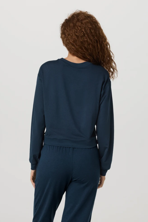 HALO MODERN CREW BLUE COAST HEATHER