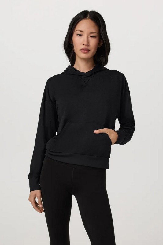 HALO MODERN PULLOVER HOODIE BLACK HEATHER