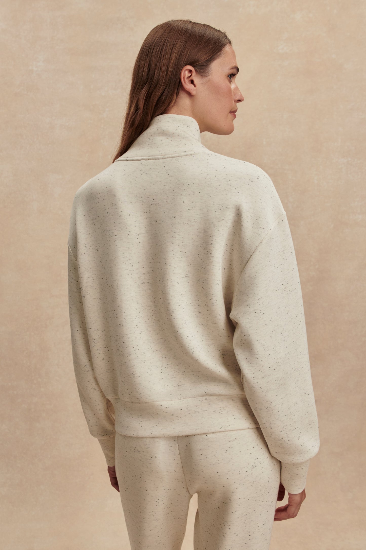 DAVIDSON SWEAT IVORY FLECK