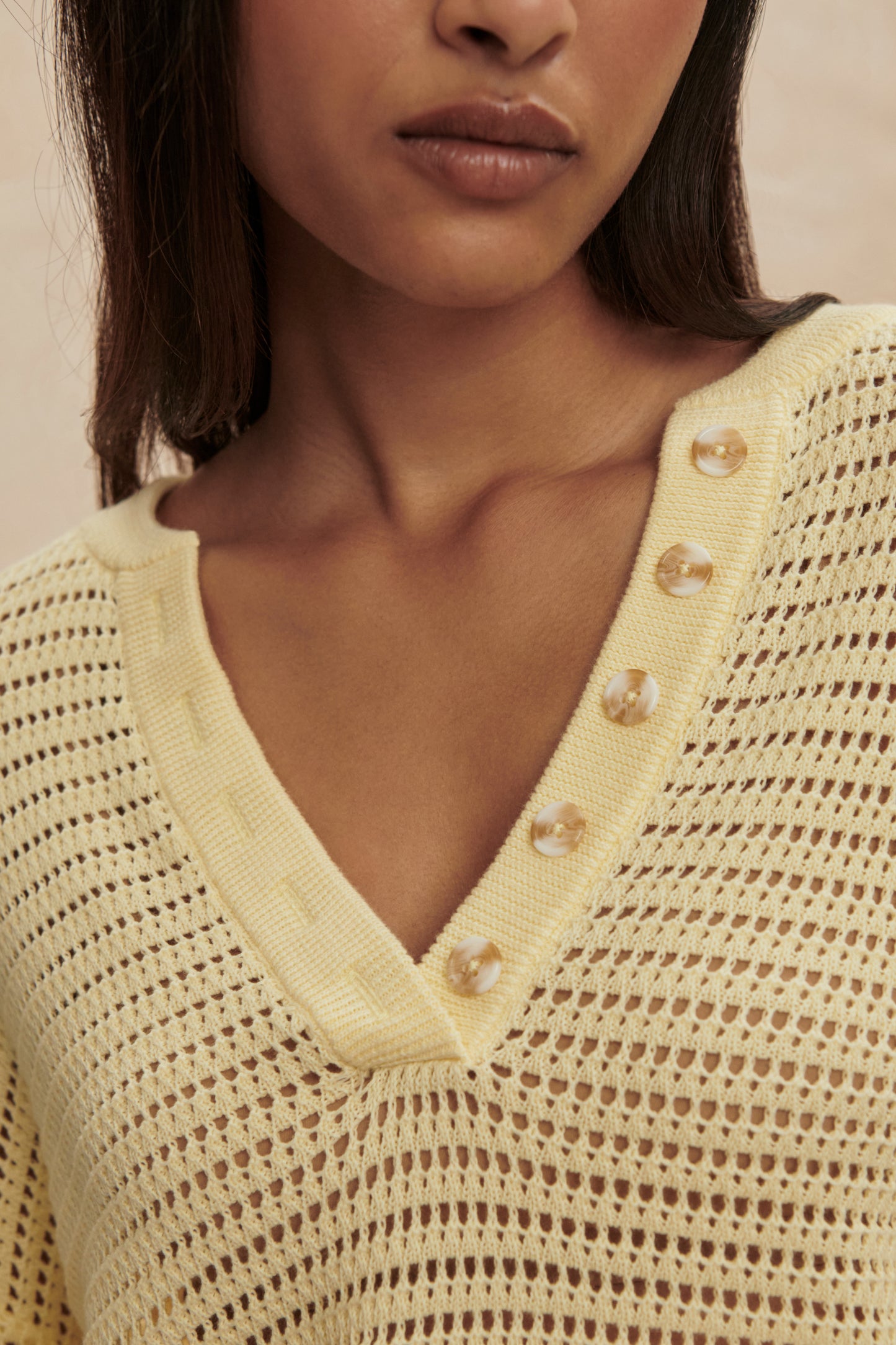 CALLIE KNIT TEE ANISE FLOWER