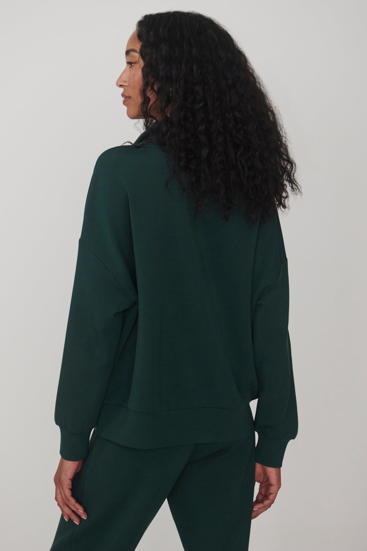 HAWLEY HALF ZIP SWEAT PONDEROSA PINE