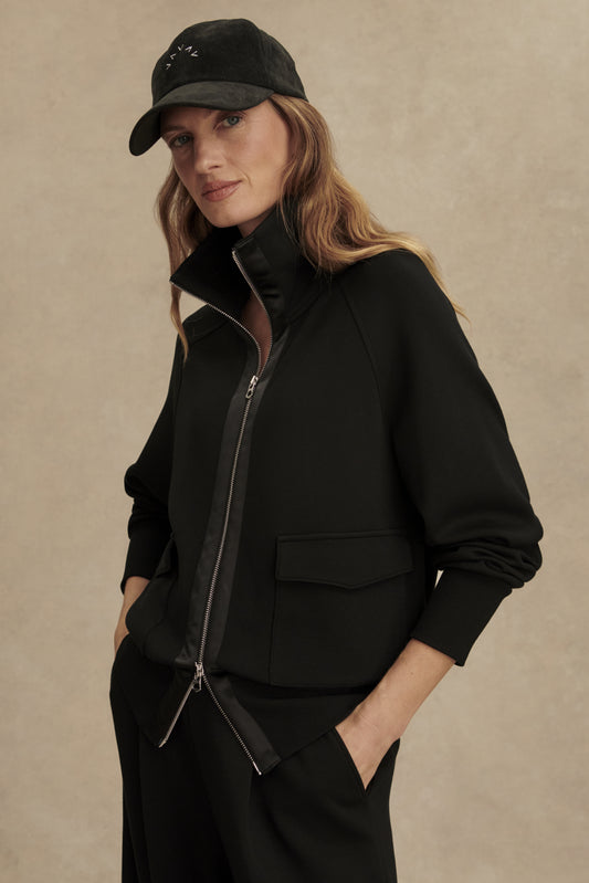 ROXBURY ZIP JACKET BLACK
