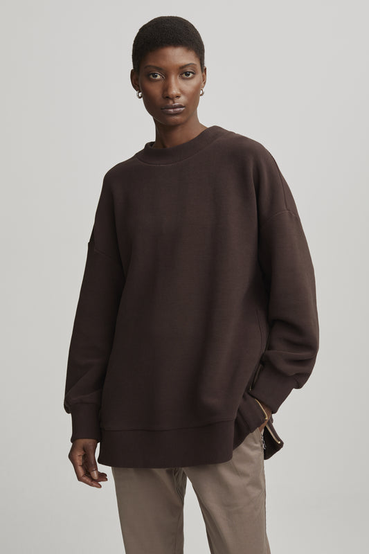 MAE BOYFRIEND SWEAT COFFEE BEAN